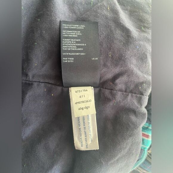 Tommy multicolored jacket in squares limited edition size M - Picture 7 of 15